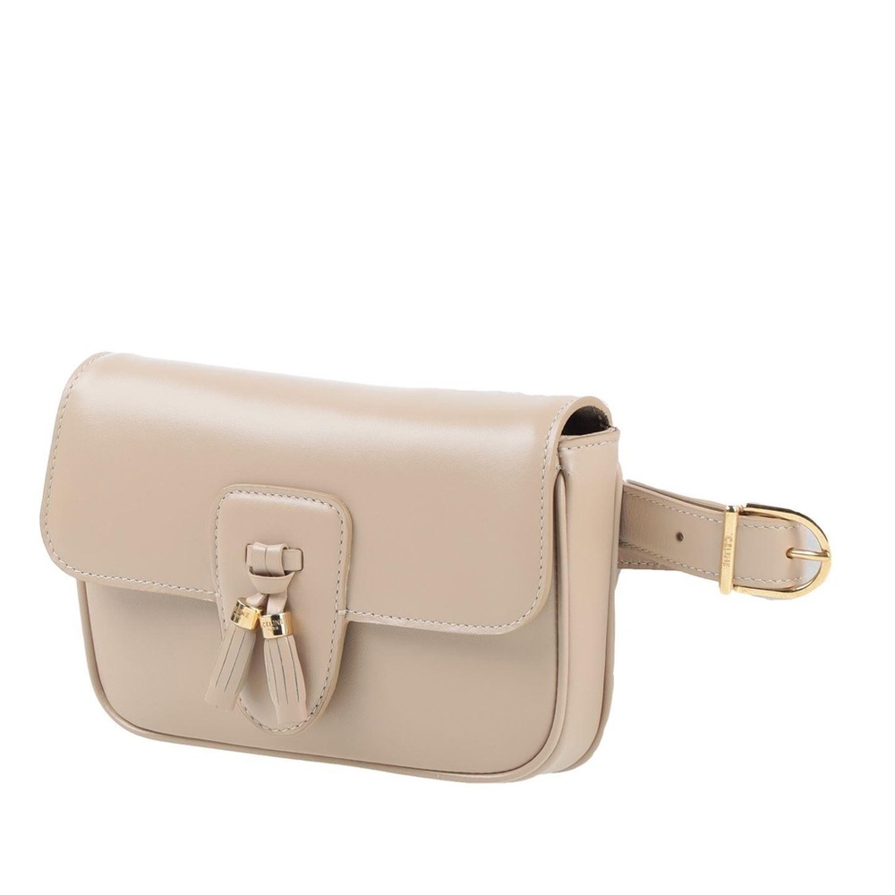 Authentic Celine Banane Tassel bag in Nude - New with tags